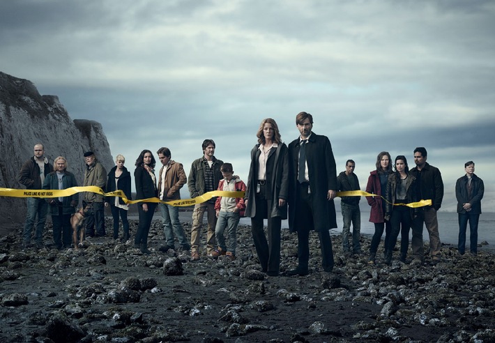 Eine Tragödie am Strand: Sky präsentiert die Thrillerserie "Gracepoint"