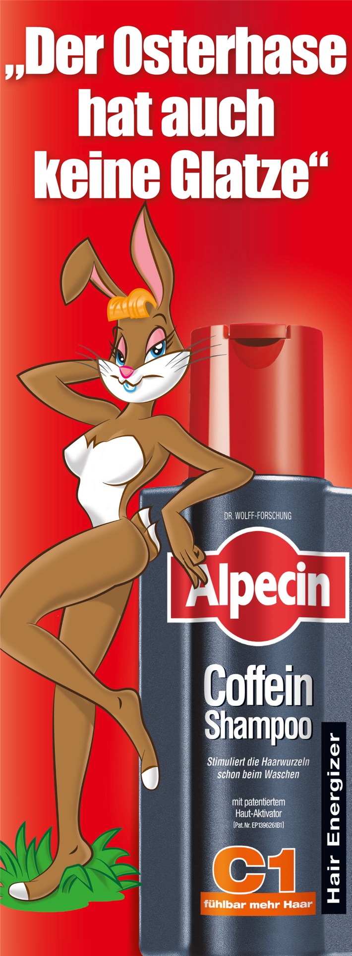 Alpecin-"Oster-Bunny" (BILD)