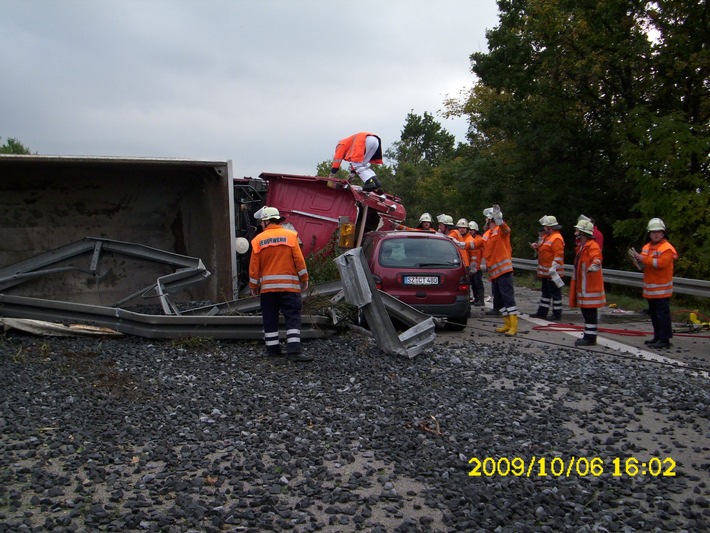 POL-HI: Schwerer Verkehrsunfall mit tödlichem Ausgang auf der BAB 7 bei Bockenem