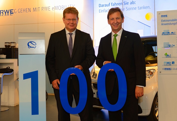 Elektroautos: RWE begrüßt die EWR AG als 100. Energiedienstleister im Ladenetzwerk