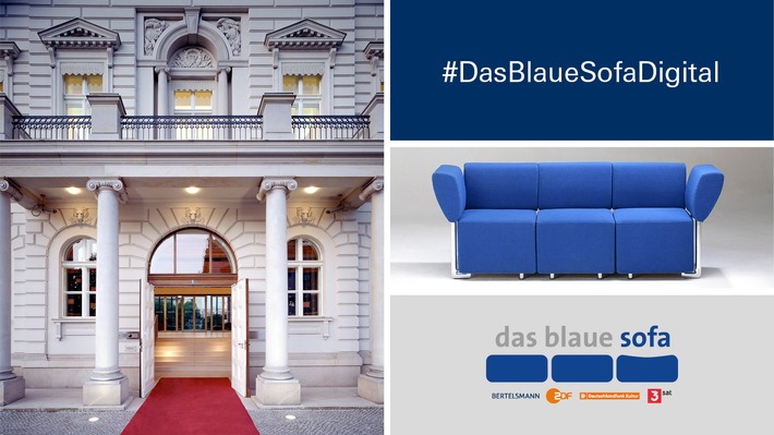 Mit neuem Konzept: Das Blaue Sofa zur Frankfurter Buchmesse 2020 / Live und digital nehmen nationale und internationale Autor/-innen Platz