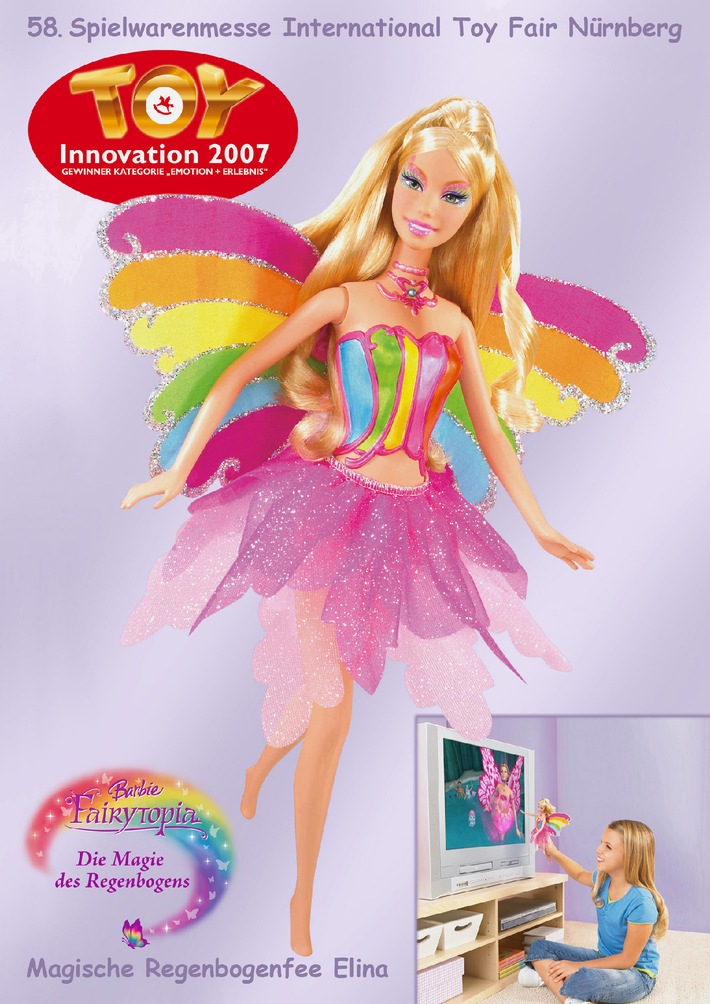 58. Int. Spielwarenmesse Nürnberg - Spielwaren-Oscar für Barbie als TV-Fernbedienung