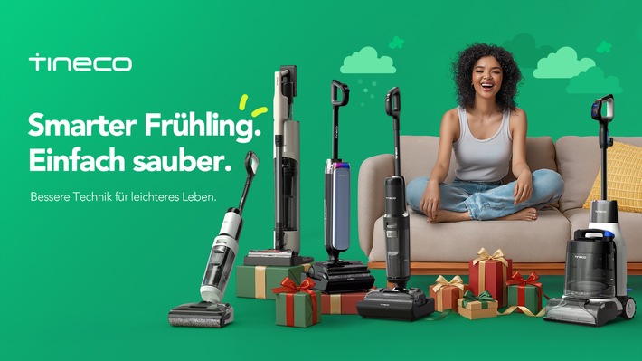 Smart Clean Deals von Tineco: Weniger Zeit fürs Putzen. Mehr Zeit für das, was das Leben ausmacht