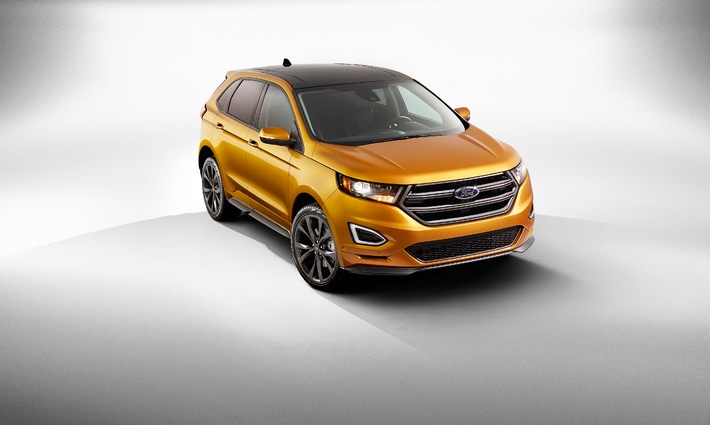 Ford Edge: Das hochmoderne SUV-Topmodell kommt 2015 auf die europäischen Märkte
