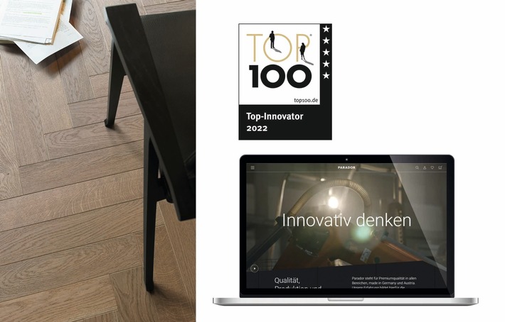 Parador ist Top-Innovator 2022