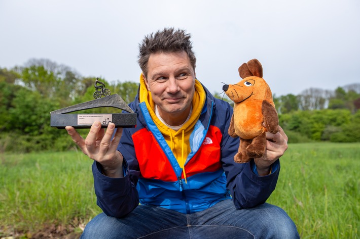 Der Deutsche Fahrradpreis prämiert beliebten Kinderfernsehstar / "Die Maus" erhält die Auszeichnung als Fahrradfreundlichste Persönlichkeit 2024