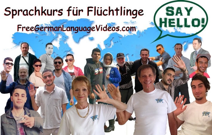 Effektiver Video-Deutschkurs für Flüchtlinge - online und kostenfrei - BILD