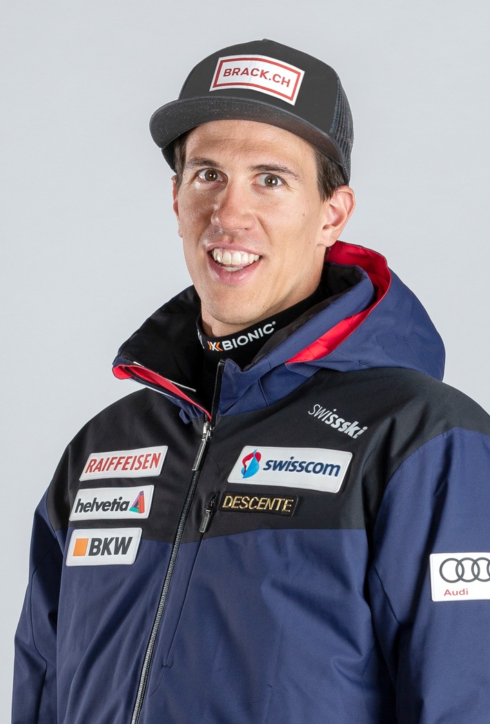 BRACK.CH wird neuer Individual-Sponsor von Ramon Zenhäusern / Ski-Athlet Ramon Zenhäusern startet in die Saison mit BRACK.CH-Logo auf dem Helm