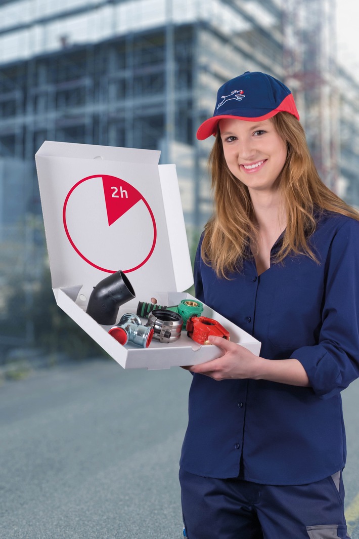 Neuer "City Express" Lieferservice für Baustellen in der Stadt Zürich