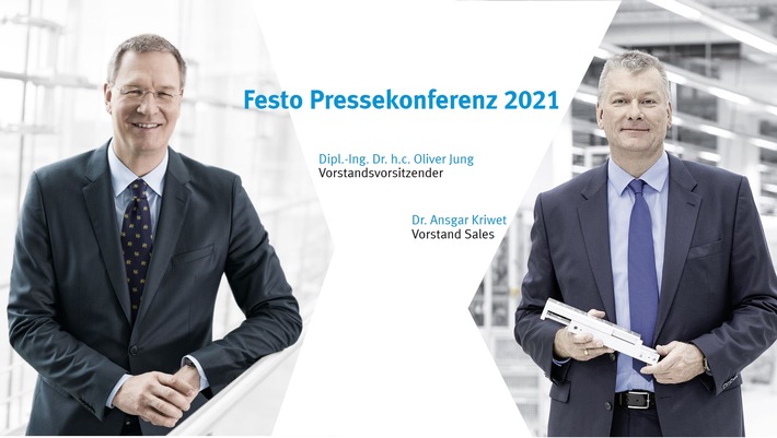 Einladung: Virtuelle Festo Pressekonferenz – live am 12. April 2021