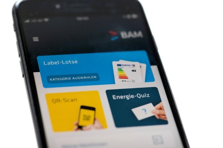 BAM präsentiert App zum Start des neuen EU-Energielabels