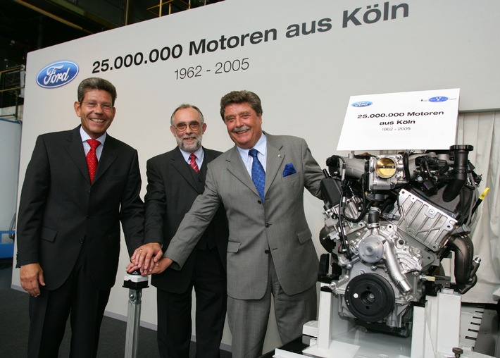 Ford-Rekord: 25 Millionen Motoren aus Köln