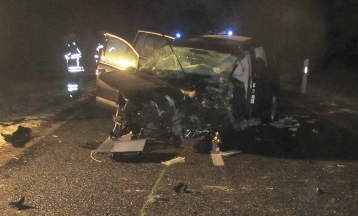 POL-WL: Verkehrsunfall - Autofahrer erliegt seinen schweren Verletzungen