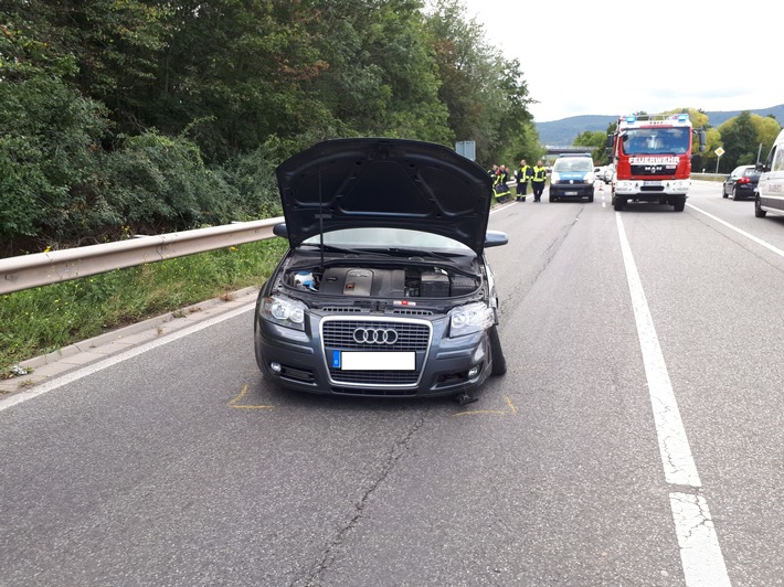 POL-PDNW: Verkehrsunfall mit verletztem Autofahrer