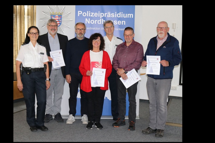 POL-KB: Polizeipräsidium Nordhessen - Sicherheitsberater für Senioren (SfS) auch im Landkreis Waldeck-Frankenberg erfolgreich ausgebildet