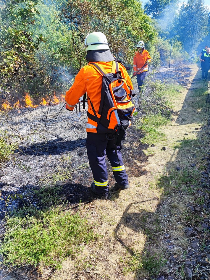 FW Celle: Drei Vegetationsbrände innerhalb von zwei Stunden in Celle!