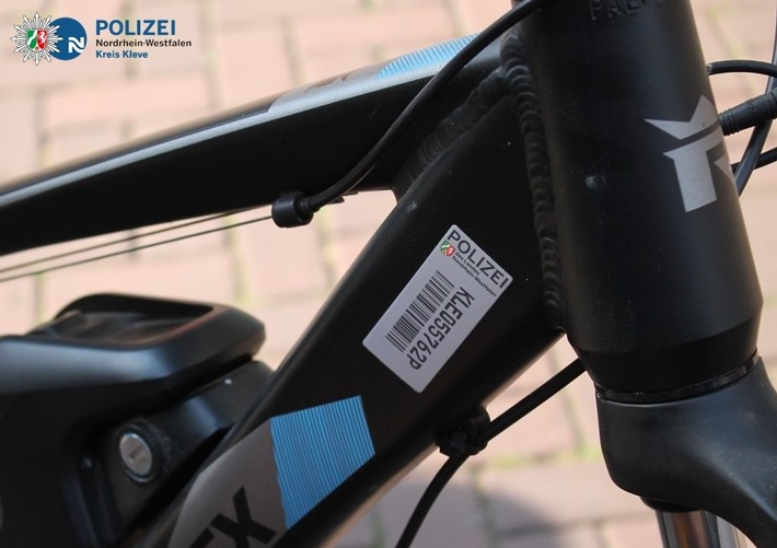 POL-KLE: Weeze - Infostand zur Einbruchschutzberatung: Registrierung von Fahrrädern und Pedelecs ebenfalls möglich