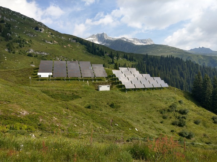 Communiqué: Installations photovoltaïques alpines - un meilleur échange de connaissances grâces aux hautes écoles spécialisées