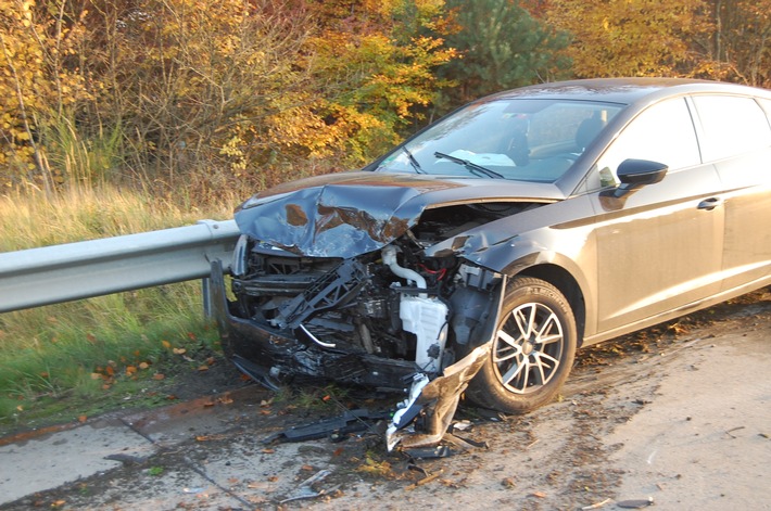 POL-PDKL: A6/Enkenbach-Alsenborn,zwei Schwerverletzte nach Frontalzusammenstoß