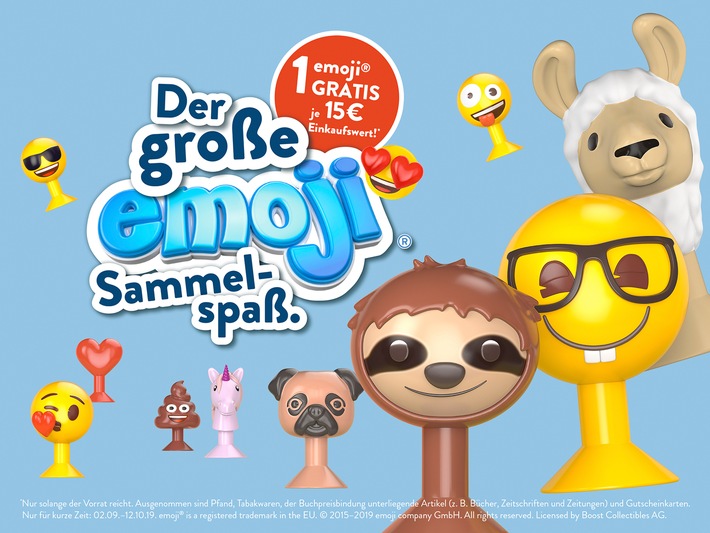 Äffchen, Faultier, Gespenst & Co.: ALDI startet emoji® - Sammelaktion