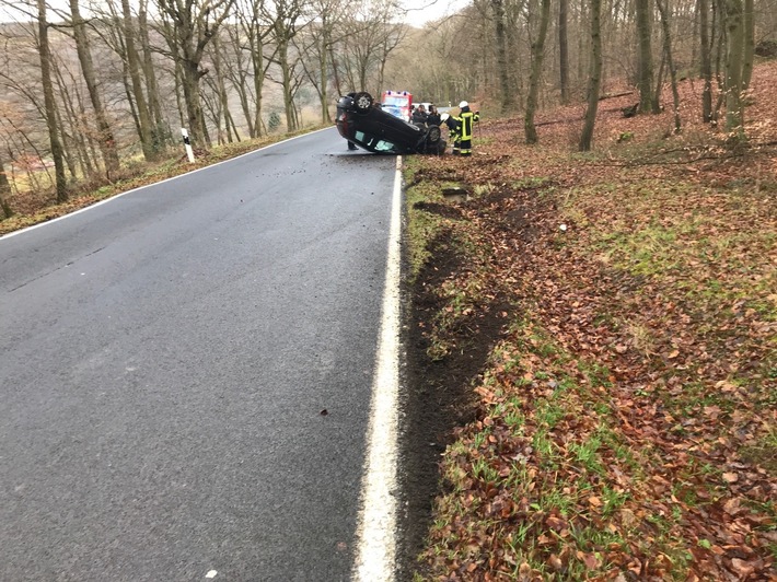 POL-PDKL: glimpflich ausgegangener Verkehrsunfall