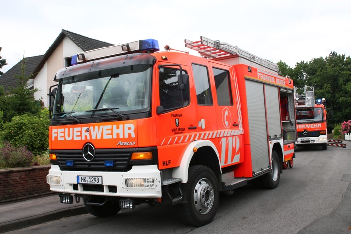 FW Menden: Einsatzbericht der Feuerwehr Menden: Zimmerbrand im Lahrfeld