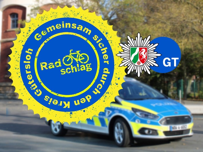 POL-GT: Aktion Radschlag - Polizei interviewt Radfahrende in der Innenstadt