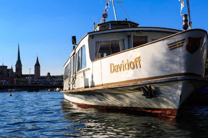 Davidoff-Schiff: Die Genussoase kehrt nach der Winterpause auf den Zürichsee zurück (BILD)