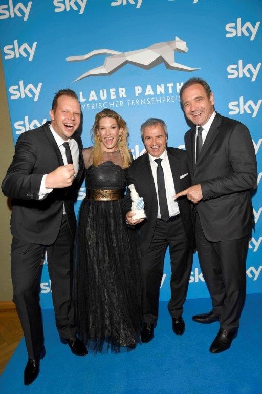 28. Bayerischer Fernsehpreis: Sky Bundesliga Konferenz mit "Blauem Panther" geehrt