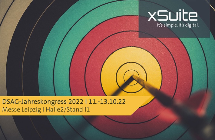 DSAG-Jahreskongress 2022:xSuite zeigt Standardisierung von Prozessen