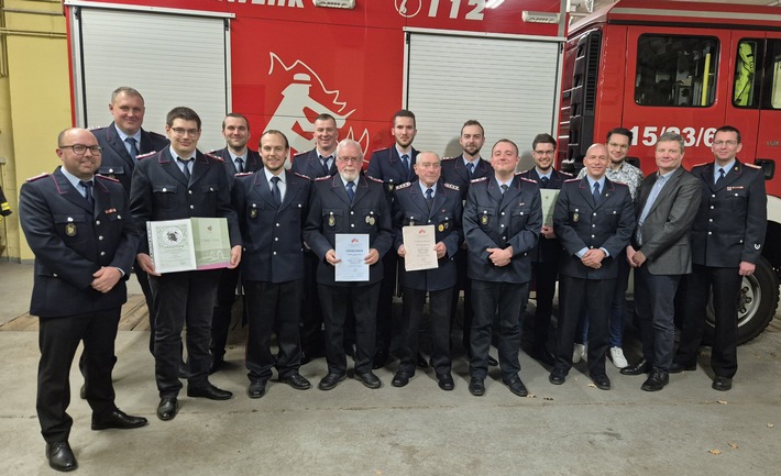 FW Südheide: Jahreshauptversammlung der Freiwilligen Feuerwehr Weesen