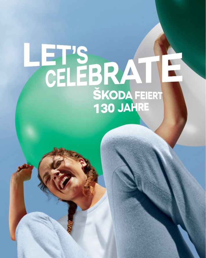 ‚Let’s celebrate‘: Škoda feiert 130 Jahre mit attraktiven Angeboten für seine Kunden