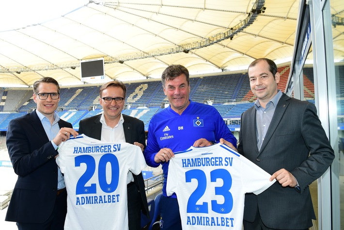 ADMIRALBET neuer Sportwetten-Partner des HSV