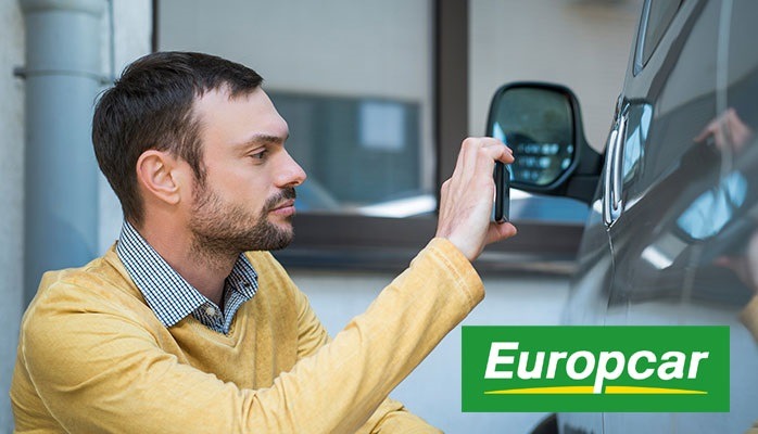 Fair und transparent: Schadenmanagement bei Europcar  jetzt auch kontaktlos per SMS und QR-Code möglich