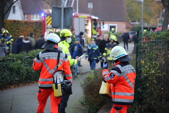 FW-SE: Feuerwehr Henstedt-Ulzburg übt den Bahnunfall