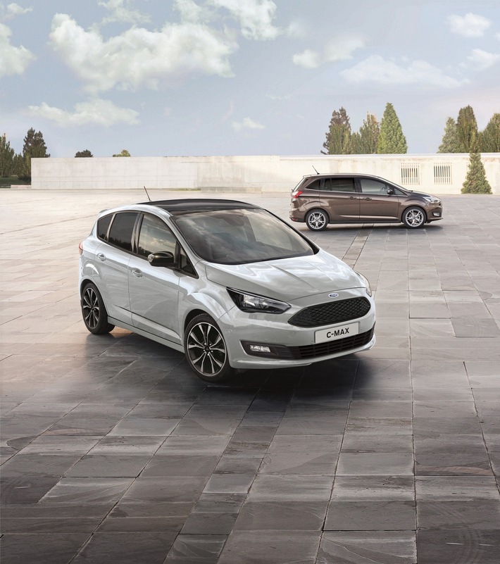 Der neue Ford C-MAX Sport: mit sportlichem Styling und verbesserter Kraftstoffeffizienz ideal für Familien