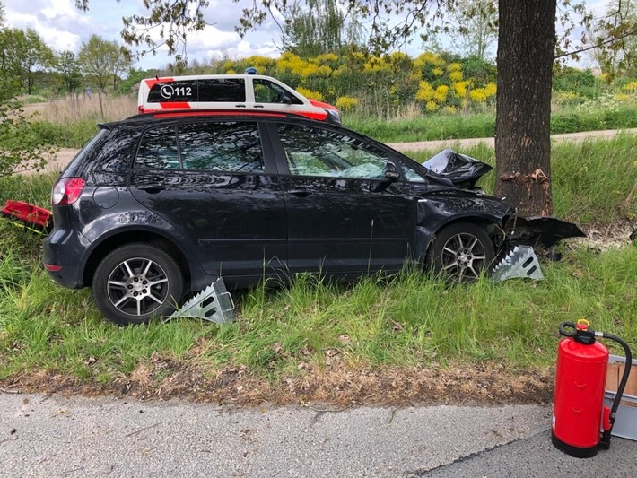 POL-WHV: 53-Jährige aus Sande bei Verkehrsunfall schwer verletzt