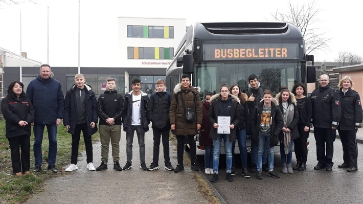 POL-WOB: Elf neue Schulbusbegleiter an der Realschule Vorsfelde