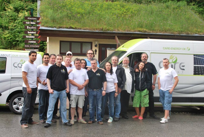 mk-group ("Care-Energy") hilft Flutopfern vor Ort mit technischer Ausrüstung