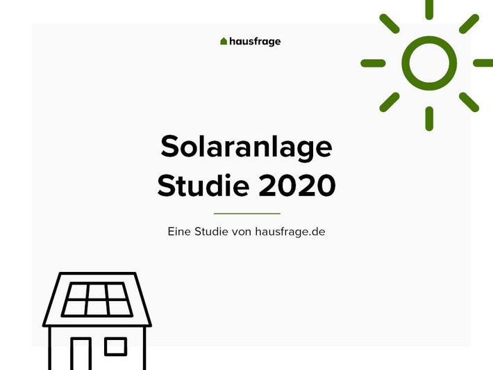 Solarstudie 2020: Eigenheimbesitzer streben nach Autarkie