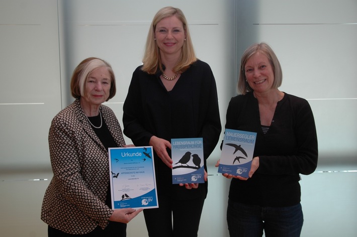 PM 21/2018 Vogelschutz in München - Auszeichnung für Hanns-Seidel-Stiftung