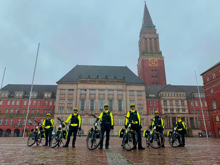 POL-KI: 220216.2 Kiel: Polizeidirektion Kiel richtet Fahrradstaffel ein