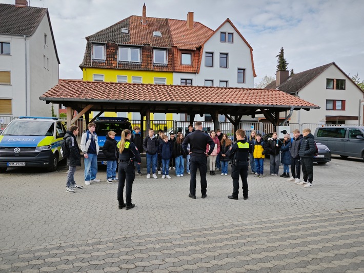 POL-NOM: Zukunftstag bei der Polizei erlebt