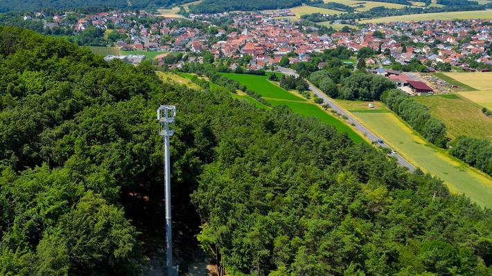 Telekom verbessert Mobilfunk in Nüdlingen