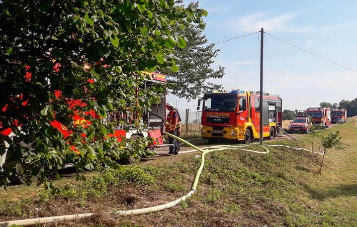 FW-BO: Waldbrand in Bochum-Dahlhausen