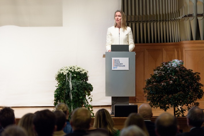 5. Swiss Green Economy Symposium: "Nachhaltigkeit hat sich zu einem bedeutenden Wirtschaftsfaktor entwickelt"