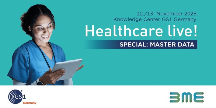 Healthcare live! Special: Master Data am 12. + 13. November in Köln