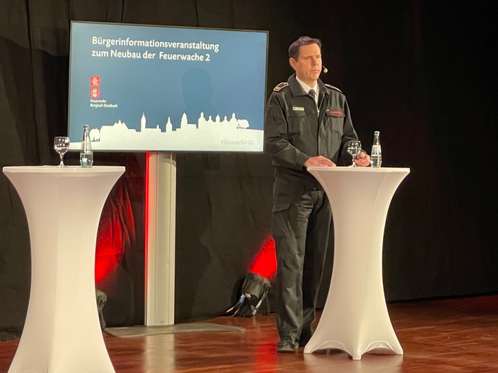 FW-GL: Feuerwehr informierte im Online-Format über "Neubau Feuerwache 2" - Viele Fragen und Antworten bei der 2. Bürgerinformationsveranstaltung am 1. Februar