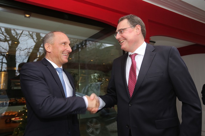 ikr: Regierungschef Adrian Hasler trifft Nationalbankpräsident Thomas J. Jordan zum Arbeitsgespräch