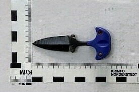 BPOL-H: Bundespolizei Flughafen Hannover: Faustmesser im Handgepäck
